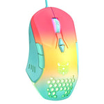 Onikuma Wired Gaming Mouse RGB Optical CW902 – Red-Orange-Green
