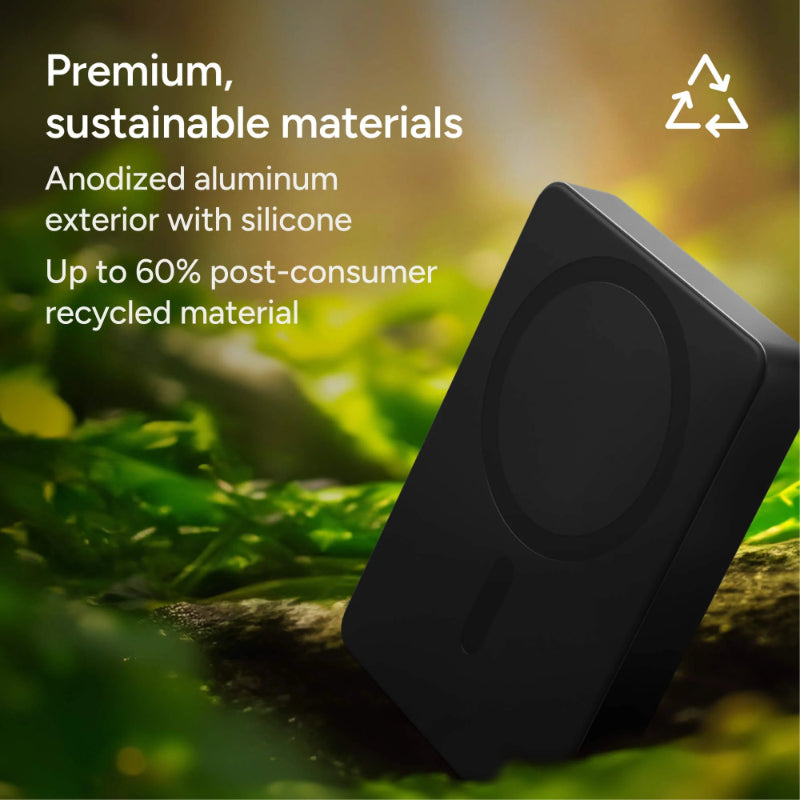 Mophie Magnetic Wireless Power Bank 10000mAh 15W USB-C – Black