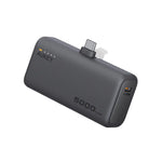 Aukey Spark Mini Power Bank 5000mAh, 20W PD Fast Charge, Built-in USB-C Port PB-Y59 – Grey