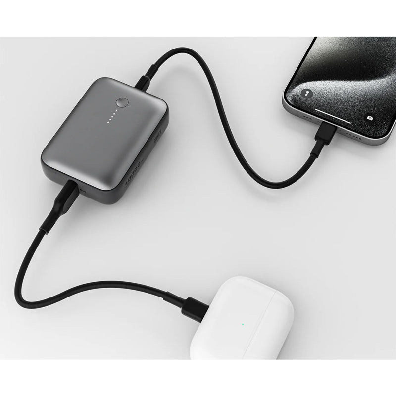 Aukey Spark Mini Wired Power Bank 10000mAh 15W PB-Y55 – Grey