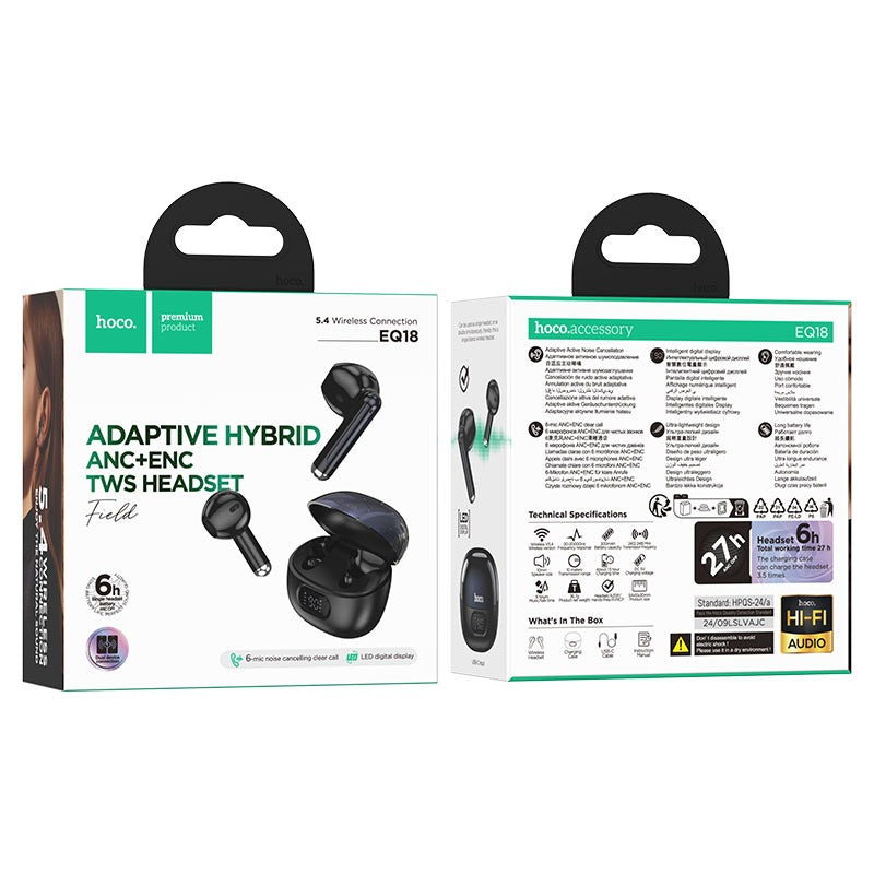 Hoco Bluetooth Earbuds EQ18