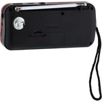 JOC Portable Digital Radio Speaker, Bluetooth, FM Radio, USB & TF Card Support, 3W Power H798BT – Red & Black