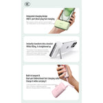 Rsilou Mini Capsule Power Bank 10000mAh 22.5W Built-in Cable
