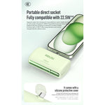Rsilou Mini Capsule Power Bank 10000mAh 22.5W Built-in Cable