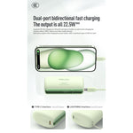 Rsilou Mini Capsule Power Bank 10000mAh 22.5W Built-in Cable