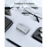 Aukey Spark Mini Power Bank 5000mAh, 20W PD Fast Charge, Built-in USB-C Port PB-Y59 – Grey