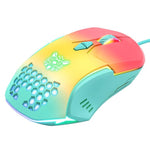 Onikuma Wired Gaming Mouse RGB Optical CW902 – Red-Orange-Green