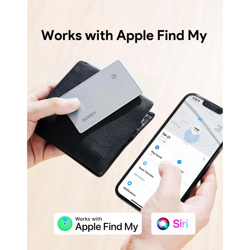 Aukey Spark Mini Power Bank 5000mAh, 20W PD Fast Charge, Built-in USB-C Port PB-Y59 – White