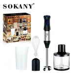 Sokany 4-in-1 Hand Blender 1000W SK-1711-4 – Stainless Steel