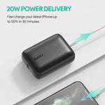 Aukey Basix Mini Power Bank 10000mAh 20W PD PB-N83S – Black