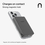 Mophie Magnetic Wireless Power Bank 10000mAh 15W USB-C – Black