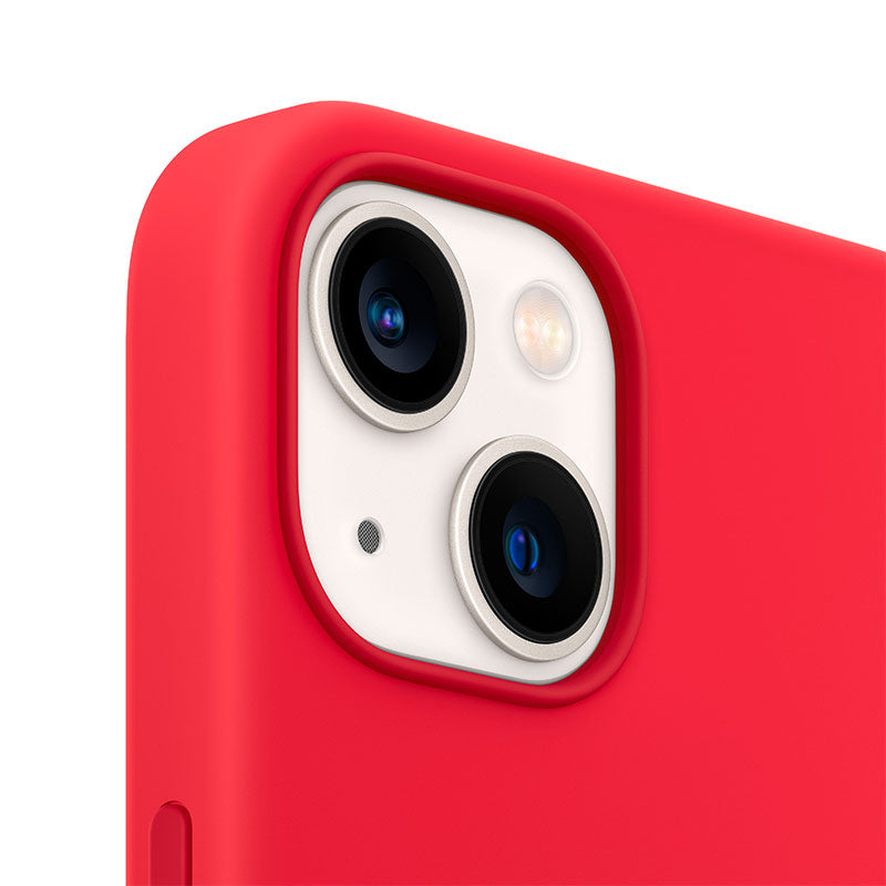 iPhone 13 Back Cover Silicone - Red