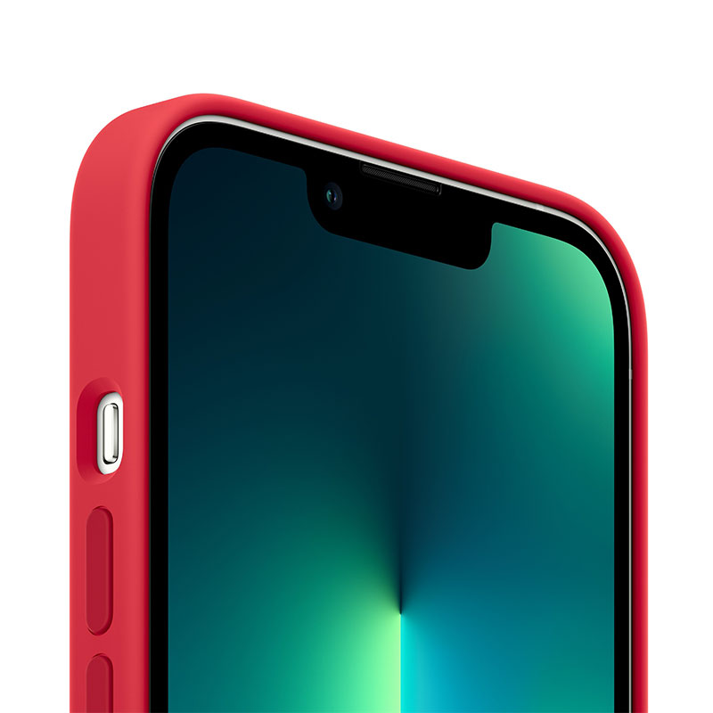 iPhone 13 Pro Back Cover Silicone - Red