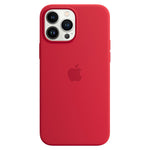iPhone 13 Pro Max Back Cover Silicone - Red