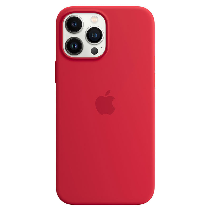 iPhone 13 Pro Max Back Cover Silicone - Red