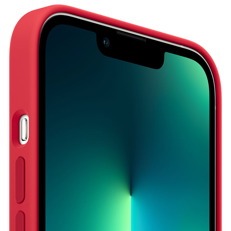 iPhone 13 Pro Max Back Cover Silicone - Red