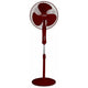 Fresh Sunny Piano Stand Fan, 16 Inch - Red