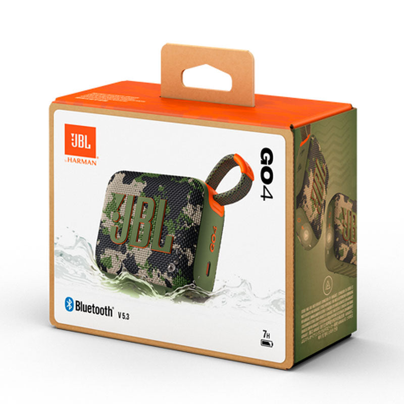 JBL GO 4 Waterproof Wireless Speaker - Army