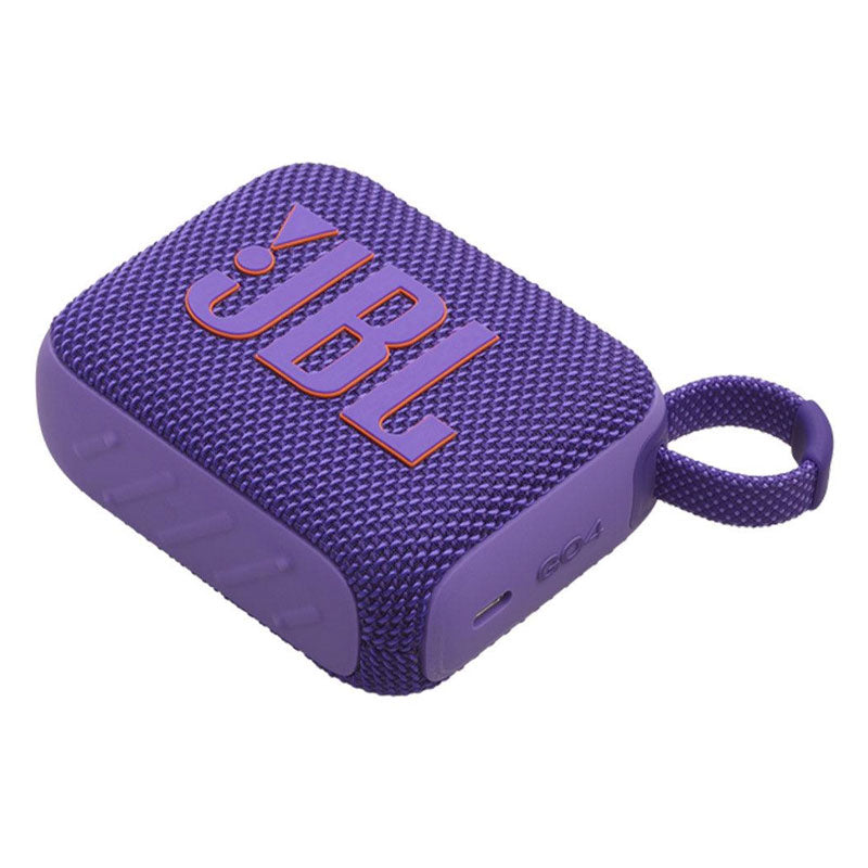 JBL GO 4 Waterproof Wireless Speaker - Purple