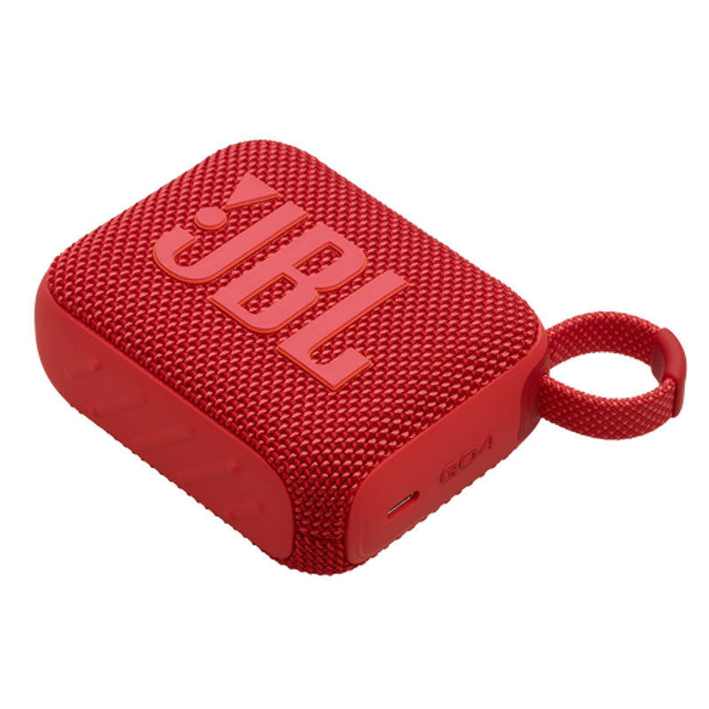 JBL GO 4 Waterproof Wireless Speaker - Red