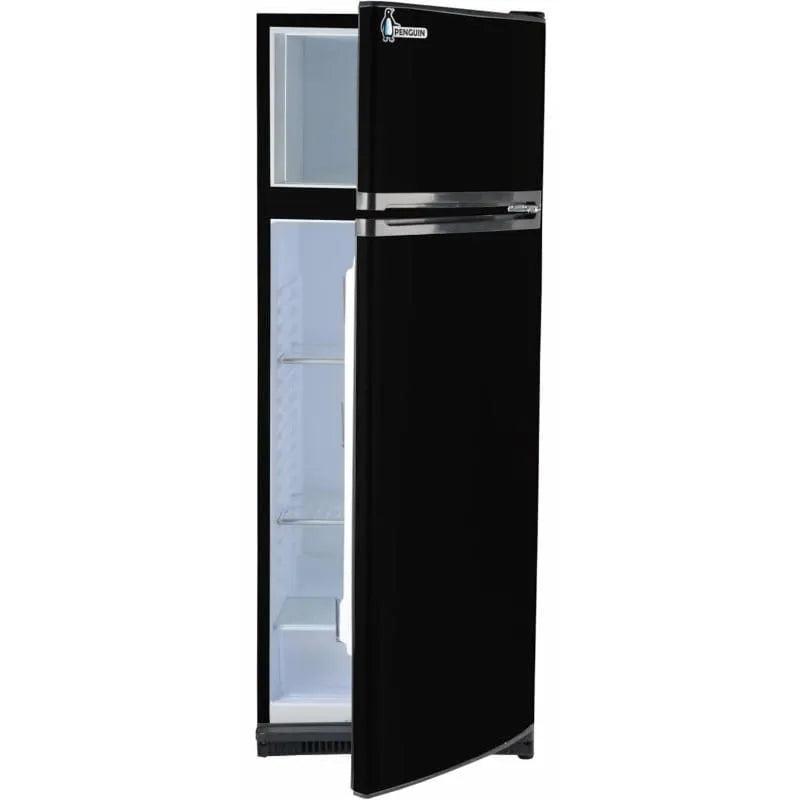 ثلاجة Penguin Defrost بسعة 303 لتر، موديل FG330 – أسود