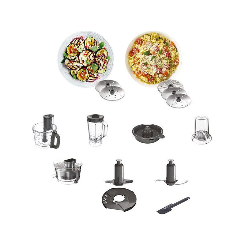 Kenwood MultiPro ExpressTM Food Processor, 1000 Watt, Multicolor - FDP65.750WH
