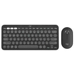 Logitech Pebble 2 Combo Wireless Keyboard and Mouse K380S - Black
