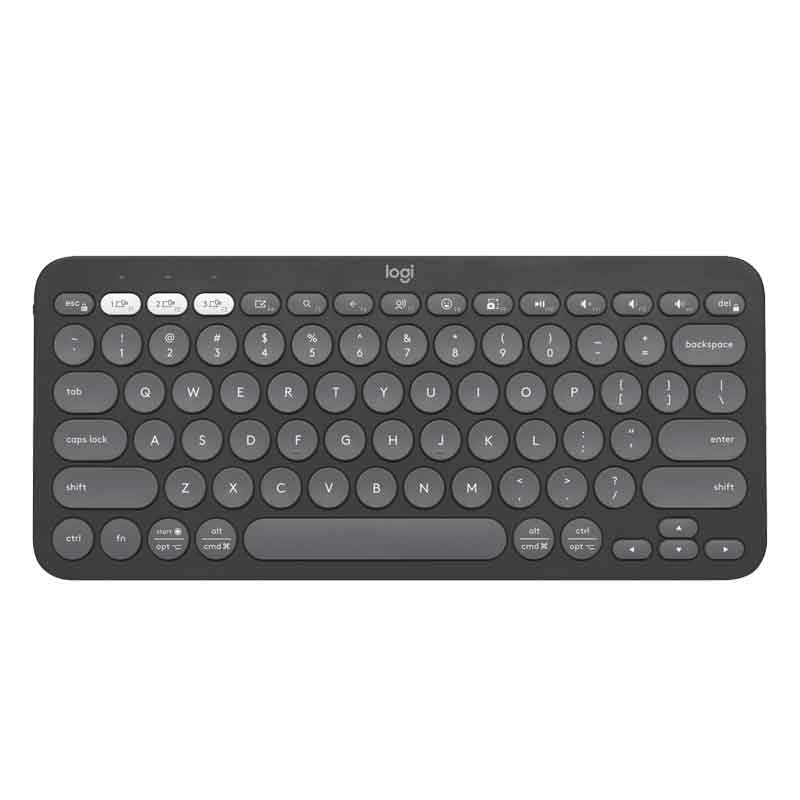 Logitech Wireless Keyboard Pebble Keys 2 - K380s - Black