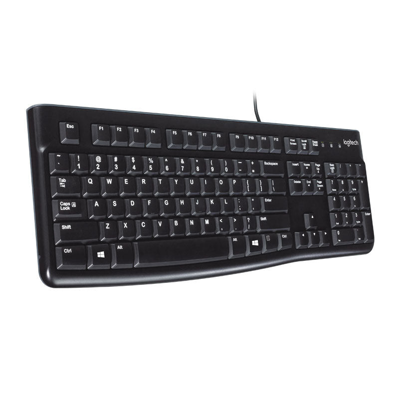 Logitech Keyboard Wired K120 - Black