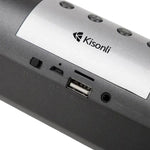 Kisonli 906 Wireless Bluetooth Speaker LED - Black