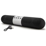 Kisonli 906 Wireless Bluetooth Speaker LED - Black