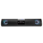 Kisonli 907 Wireless Bluetooth Speaker LED - Black