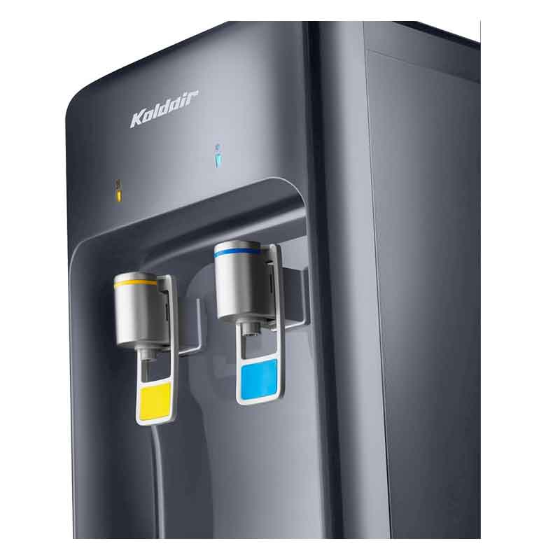 Koldair Water Dispenser 2 Nozzles Cold And Normal Water , Dark Grey - KWD CB