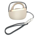 Rsiloul , wireless Bluetooth Earbuds , Open-wear earbuds, R3009-002 - White
