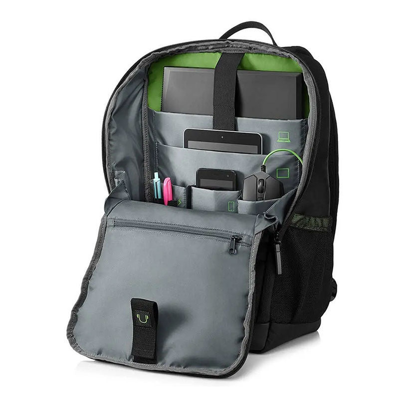 Hp Bag Laptop Gaming Pavilion Back Pack 6EU57AA - Black & Green