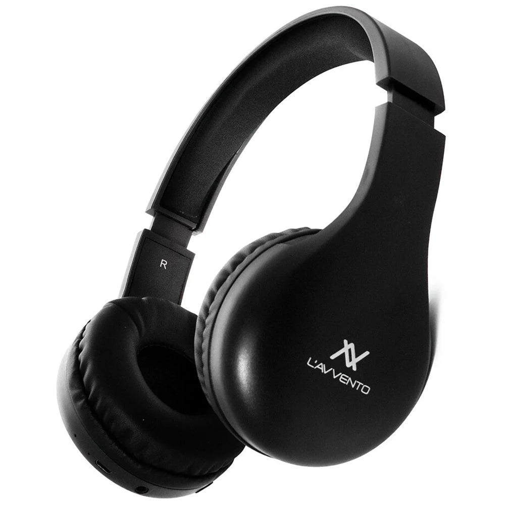 سماعة رأس لاسلكية LAVVENTO HP11B مع Stereo Plug – أسود