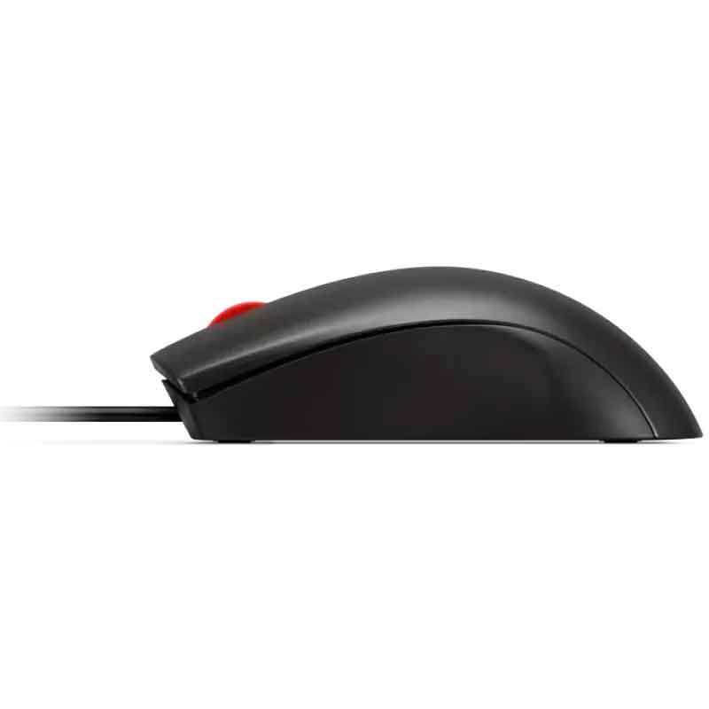 Lenovo 120 Wired Mouse, Black - MS-370OU