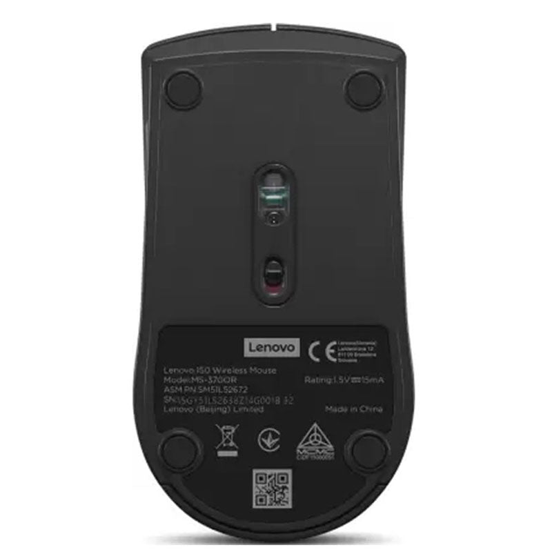 Lenovo 150 Wireless Mouse , Black - MS-370OR