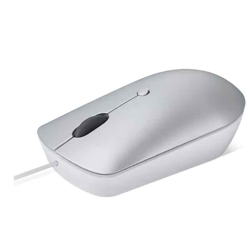 Lenovo 540 USB-C Wired Compact Mouse - Cloud Grey