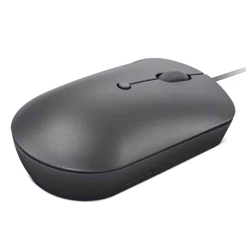 Lenovo 540 USB-C Wired Compact Mouse - Storm Grey