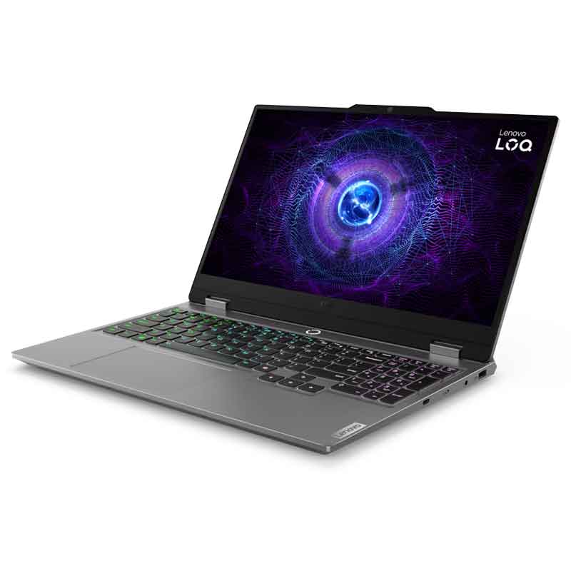Lenovo 83DV008QED-LOQ 15IRX9 Intel® Core™ I7-13650HX ,  RAM 16GB , 512GB SSD , NVIDIA®RTX3050 , 15.6" FHD - Luna Grey