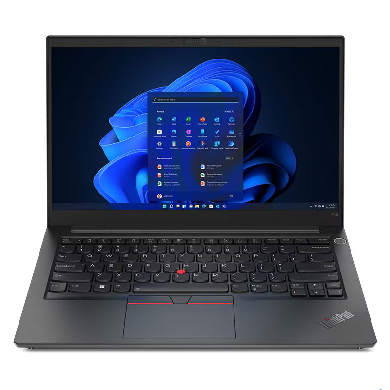 Lenovo Think pad E14 (21e300bygr) Intel Core i5-1235U, 8GB Ram, 512GB SSD, MX550, 14 inches FHD - Black