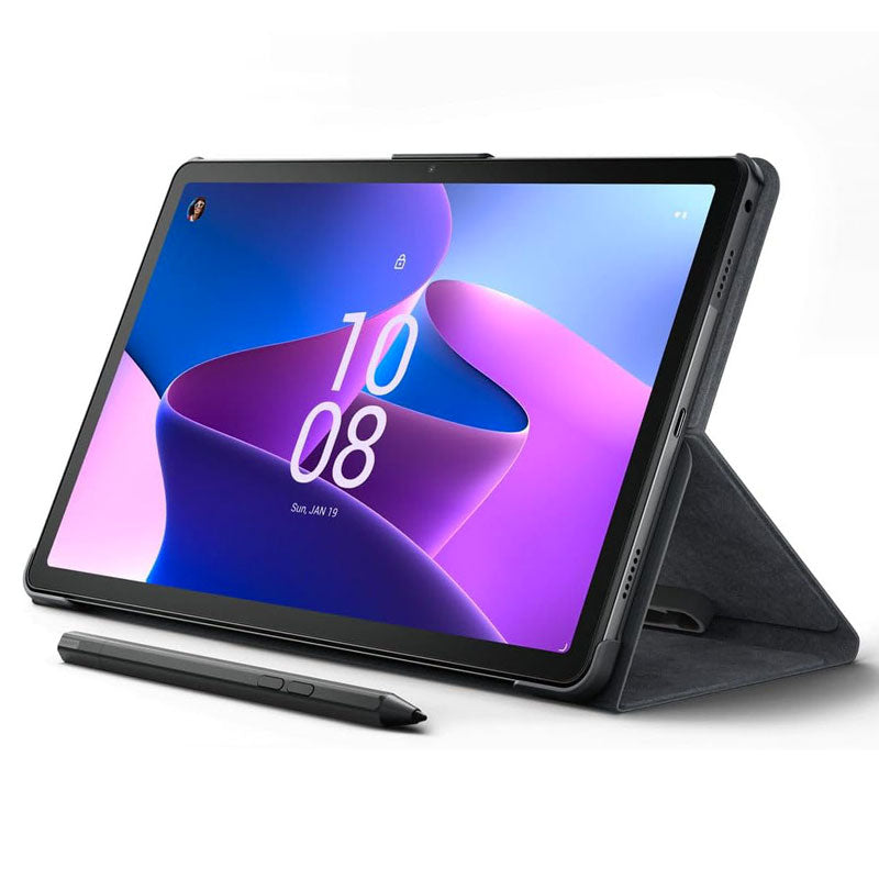 Lenovo Tab M10 Plus (3Gen) 4GB RAM, 128GB - Storm Grey + (Pen 2 + Folio Case)