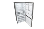 LG Digital No Frost Refrigerator With Inverter Technology, 588 Liter, GTF569PVAM - Silver