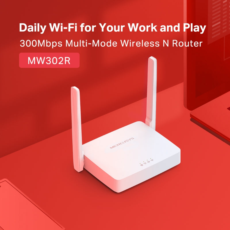 Mercusys Wi-Fi Router N300 MW302R