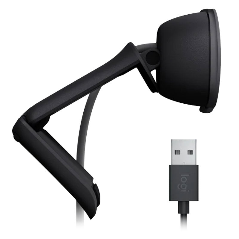 Logitech Brio 100 Webcam , Full HD 1080p , Black 