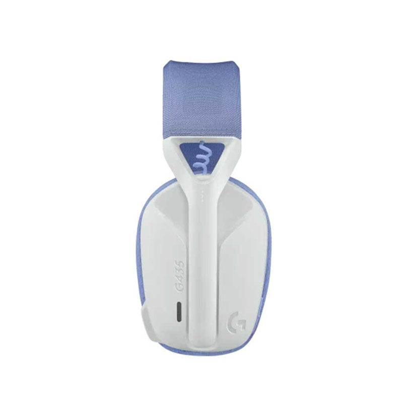 Logitech G435 Wireless Lightspeed Headset - Stereo - Off-White & Lilac