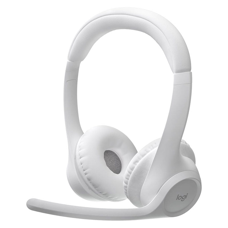 Logitech H300 Headset Wireless Stereo Microphone - White