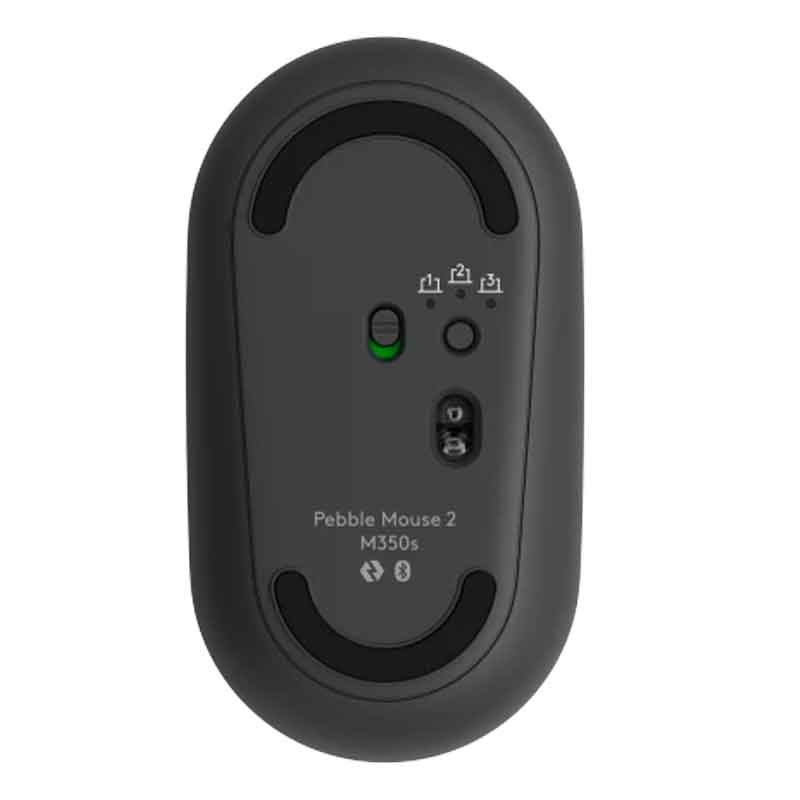 Logitech Silent Mouse Wireless , Black - M350S