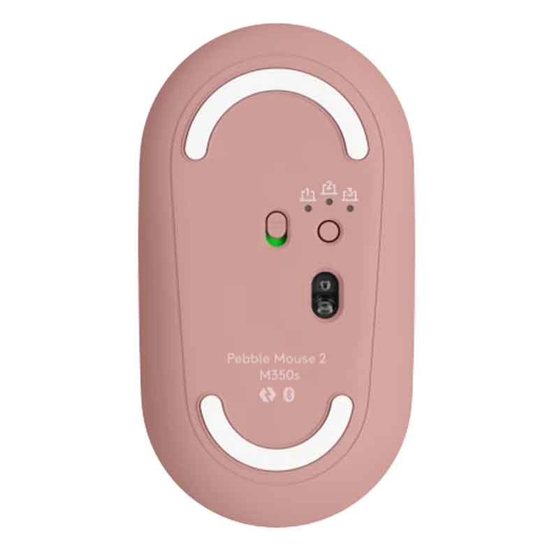 Logitech Silent Mouse Wireless , Pink - M350S 